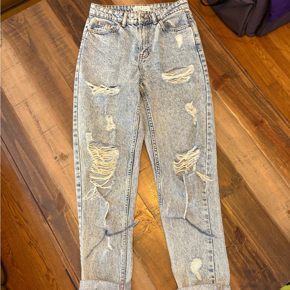 Primark Distressed Blue Jeans